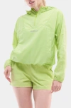 Halfdays Joyner Windbreaker Anorak In Pistachio
