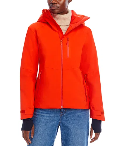 Halfdays Lawrence Waterproof Winter Jacket In Red