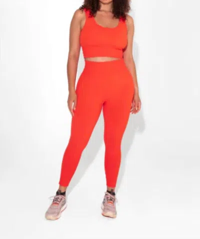 Halfdays Marie Top In Spiritz In Orange