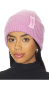 Halfdays Merino Beanie In Pink