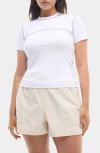 Halfdays Mollie Performance T-shirt In White