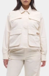 Halfdays Nan Field Jacket In Oatmilk