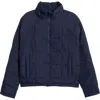 Halfdays Nellie Packable Puffer Jacket In Navy