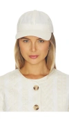 Halfdays Nylon H Logo Hat In White
