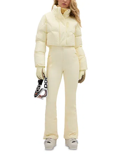 Halfdays Penny Insulated Ski Suit In Chardonnay