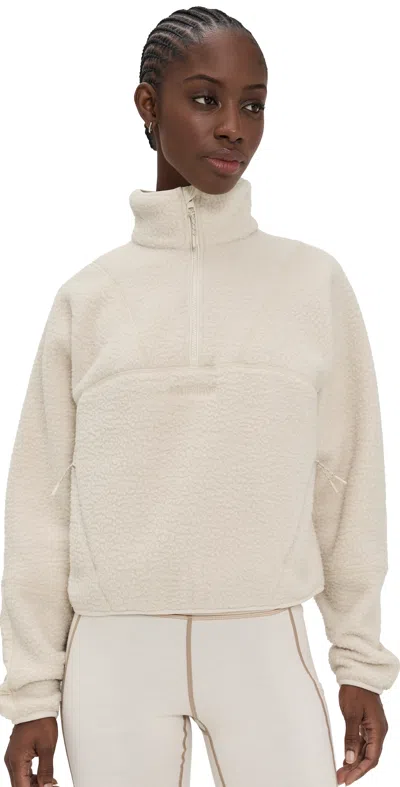 Halfdays Piper Fleece Oat Milk In Neutral