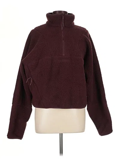 Pre-owned Halfdays Pullover Sweater In Burgundy