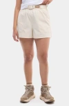 Halfdays Rosalie Trail Shorts In Oatmilk