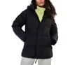Halfdays Tabei Puffer Parka Jacket In Black