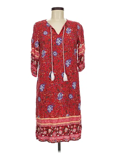 Pre-owned Halife Casual Dress In Red