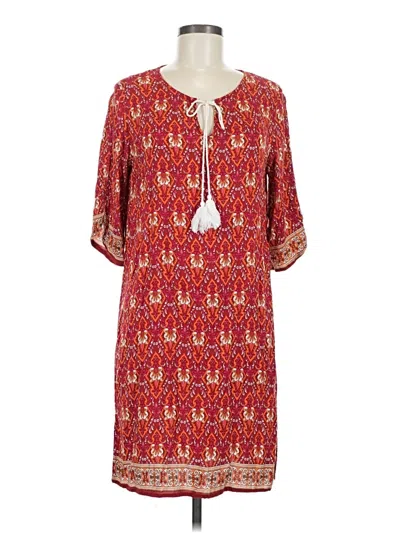 Pre-owned Halife Casual Dress In Red