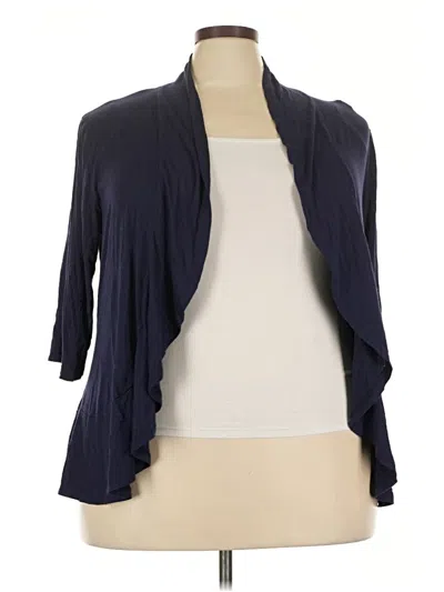 Pre-owned Halife Kimono In Blue