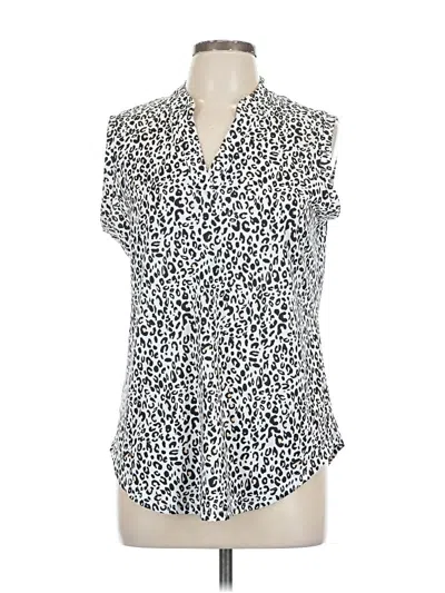 Pre-owned Halife Short Sleeve Turtleneck In Silver