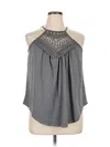 Halife Sleeveless Blouse In Gray