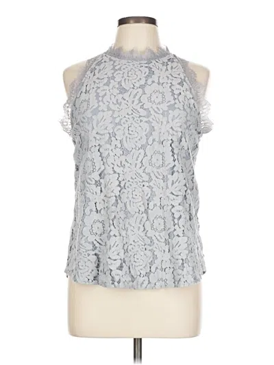 Pre-owned Halife Sleeveless Blouse In Silver