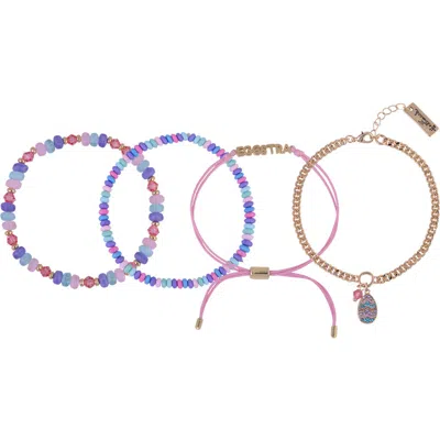 Hallmark 4pc Easter Bracelet Set In Multi
