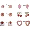 Hallmark 6-pack Earring Set In Multi