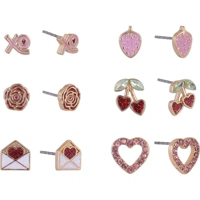 Hallmark 6-pack Earring Set In Multi
