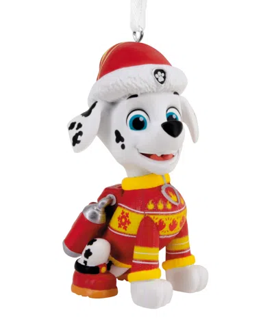 Hallmark A Paw Patrol Christmas Holiday Marshall Christmas Tree Ornament In Multi
