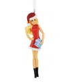 Hallmark Barbie Santa Christmas Tree Ornament In Multi