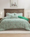 Hallmark Bedding Green Branches Holiday Comforter Sets In Green