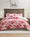 Hallmark Bedding Toile Holiday Comforter Sets In Red