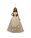 Hallmark Black Holiday Barbie 2025 Christmas Tree Ornament In Multi