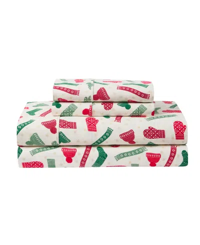 Hallmark Brushed Cotton Flannel 4-pc. Sheet Set, King