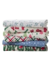 Hallmark Brushed Cotton Flannel Sheet Sets In Multi
