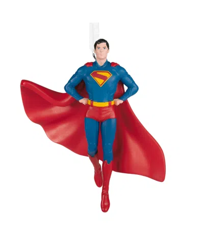 Hallmark Christmas Ornament Dc Superman In Blue