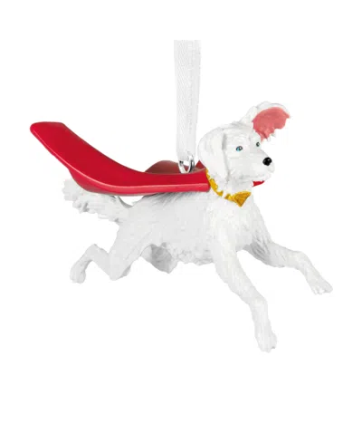 Hallmark Christmas Ornament Dc Superman Krypto In White