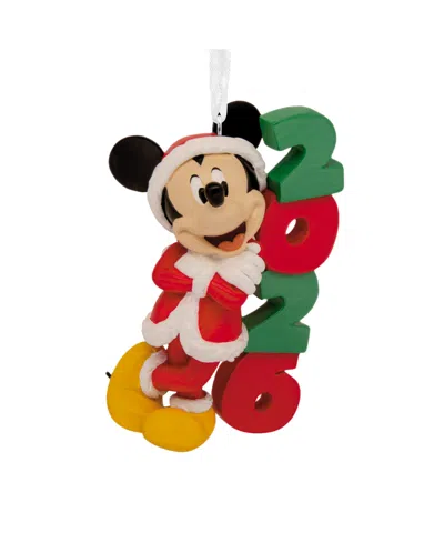 Hallmark Christmas Ornament Disney Mickey Mouse 2026 In Multi