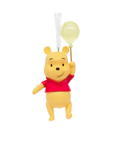 Hallmark Christmas Ornament Disney Winnie The Pooh With Balloon In Orange