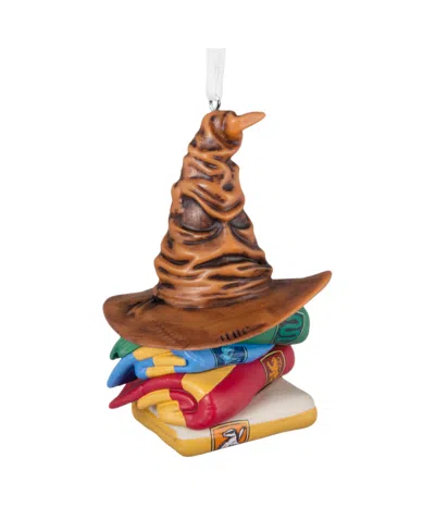 Hallmark Christmas Ornament Harry Potter Sorting Hat And House Scarves In Multi