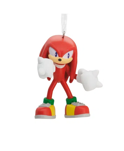 Hallmark Christmas Ornament Sonic The Hedgehog Knuckles In Red