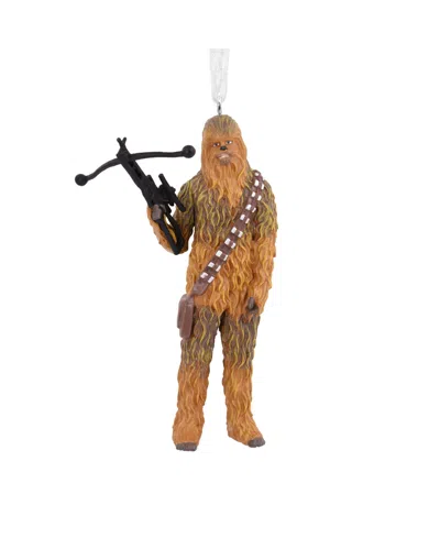 Hallmark Christmas Ornament Star Wars Chewbacca In Brown