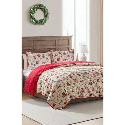 Hallmark Christmas Village 3-piece Quilt Set