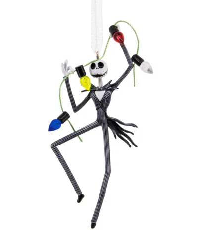 Hallmark Disney The Nightmare Before Christmas Jack Skellington With Lights Christmas Tree Ornament In Multi