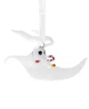 Hallmark Disney The Nightmare Before Christmas Zero With Candy Cane Christmas Tree Ornament In White