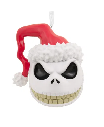 Hallmark Disney Tim Burton's The Nightmare Before Christmas Jack Skellington Head Ornament In Multi-colored