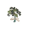 Hallmark Four Leaf Clover Bouquet Pin In Pattern