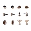 Hallmark Game Day Trophy 6pk Earring Set In Multi