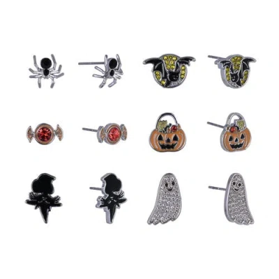 Hallmark Halloween 6pk Stud Earrings In Multi