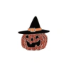 Hallmark Halloween Stone Jack-o-lantern Pin In Multi