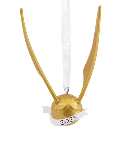 Hallmark Harry Potter Golden Snitch 2025 Christmas Tree Ornament In Multi