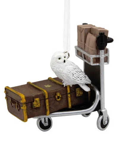Hallmark Harry Potter Trolley Hedwig Christmas Ornament In Multi-colored