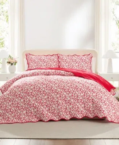Hallmark Heart Strings Quilt Sets In Pink