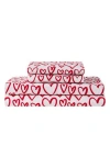 Hallmark Heartstring Sheet Set In Red