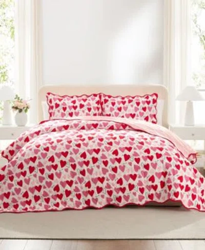 Hallmark Love Art Quilt Sets In Pink
