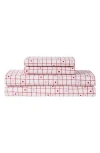Hallmark Love Grid Sheet Set In Pink